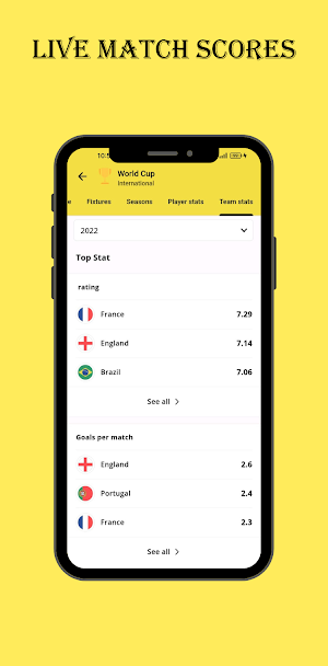 Live Goal Alert Screenshot 2