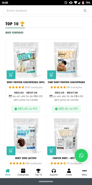 WiseHealth Nutrition Screenshot 2