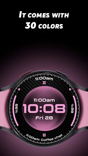 Ultra Digital 2 - Watch face Screenshot 1