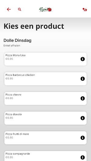 Rapido Pizzeria Screenshot 1