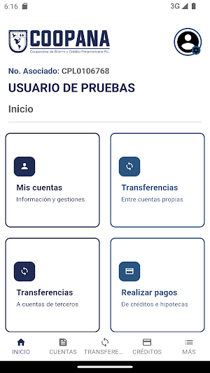 Coopana - App Financiera Screenshot 1