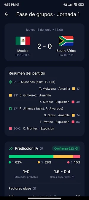 Predictor Mundial 2026 Screenshot 1