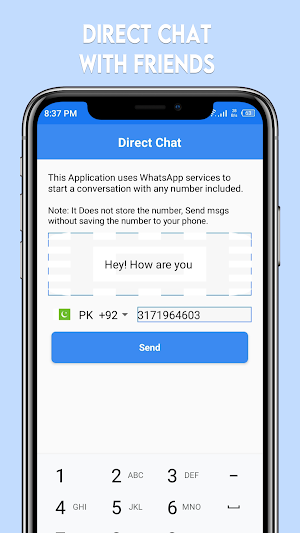 Long Status Uploader -WhatSaga Screenshot 2