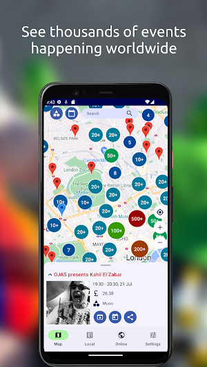 Whappens - Events Everywhere Screenshot 0