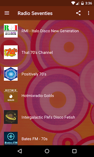 Radio Seventies - 70s Music, Disco, Pop, Rock! Screenshot 0