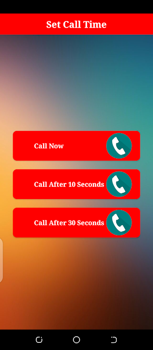 Fake Call – Fake incoming call Screenshot 2