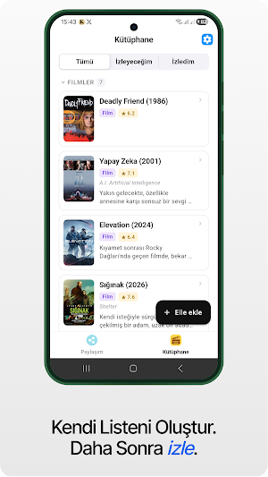 Movie List: Save & Track Screenshot 2