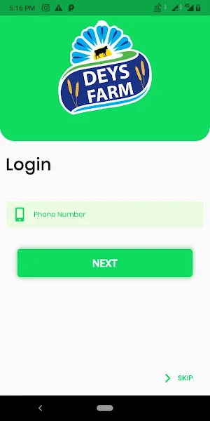 DeysFarm Ranchi, Customer Order, Subscription app Screenshot 1