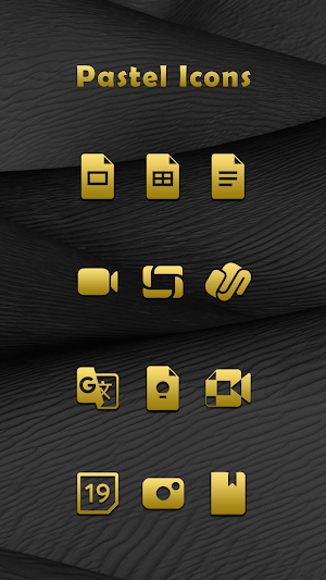 Pastel Yellow Icons Screenshot 1
