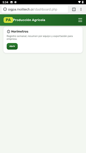 AgroControl Screenshot 2
