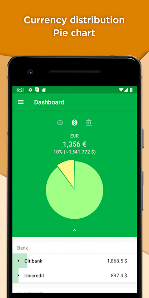 Simbudget - multicurrency fina Screenshot 1