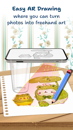 AR Anime Draw: Trace to Sketch Screenshot 0