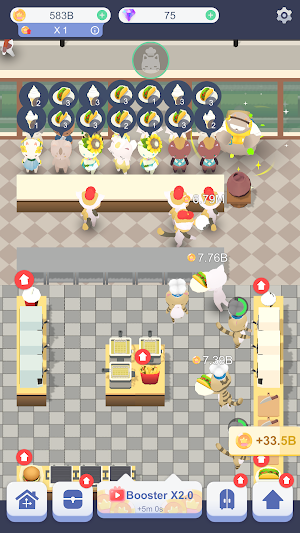 Cat Chef : food venture Screenshot 0