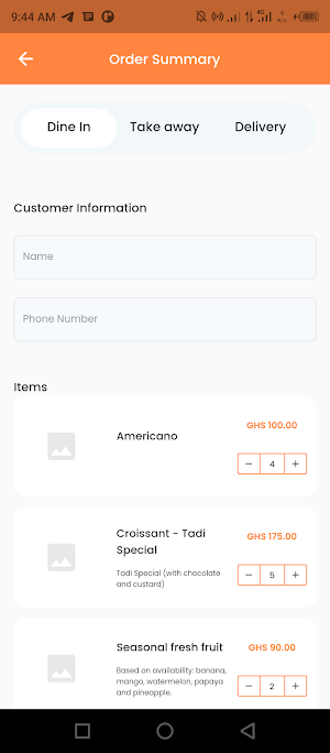 Bon Appetit - Restaurant POS Screenshot 3