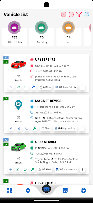 TraceKar Screenshot 2