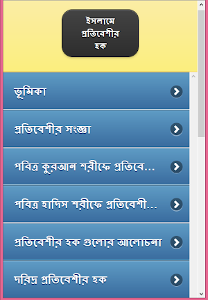 ইসলামে প্রতিবেশীর হক Screenshot 0