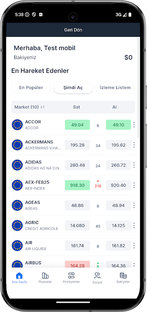 CAPİTAL İNV MARKETS Screenshot 2