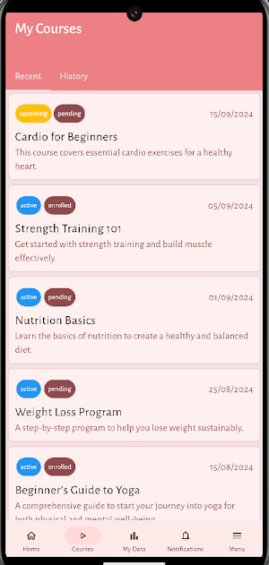 MELIORA Virtual Coach Screenshot 0