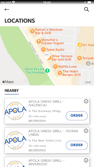 Apola Greek Grill Screenshot 1
