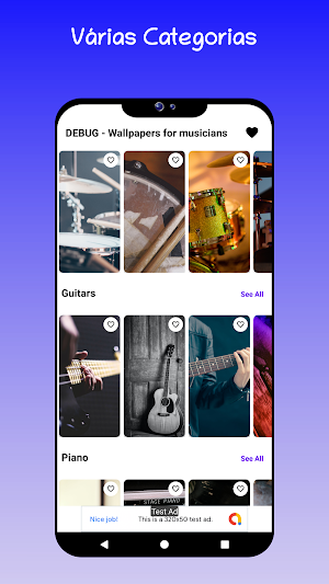 Wallpapers for musicians Screenshot 0