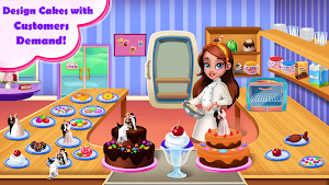 Doll Bakery Serve Delicious Cakes Screenshot 1