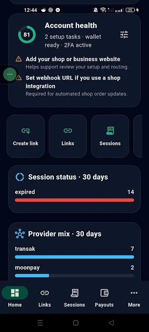 EcomTrade24 Pay Gateway Screenshot 2