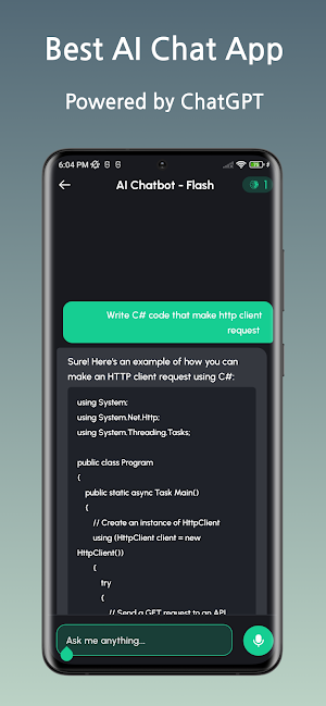 AI Chatbot - Flash Screenshot 0