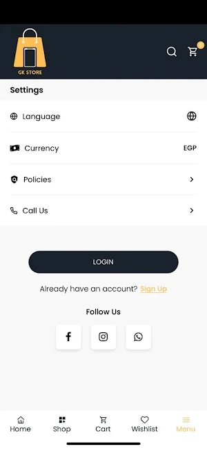 GK Store Screenshot 2