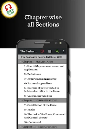 Sashastra Seema Bal Rules 2009 (SSB) Screenshot 1