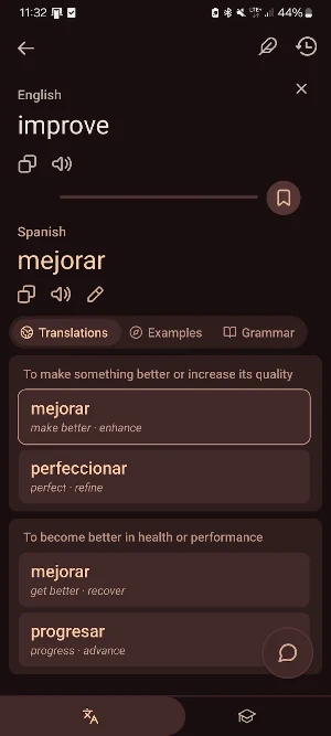 Iona - Translator & Flashcards Screenshot 0