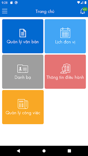 Vinacomin eOffice Screenshot 0