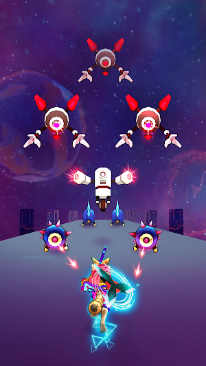 Galaxy Ninja: Amaze 3D Runner Screenshot 0