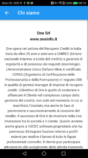 Tutela Credito Screenshot 1