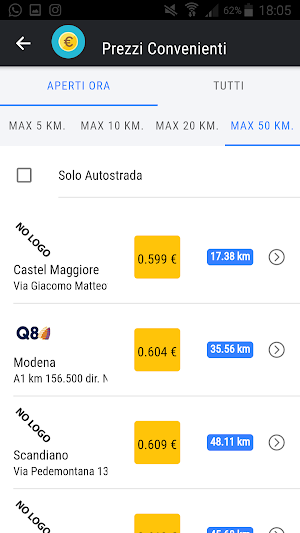 Cerca Distributori GPL Screenshot 3