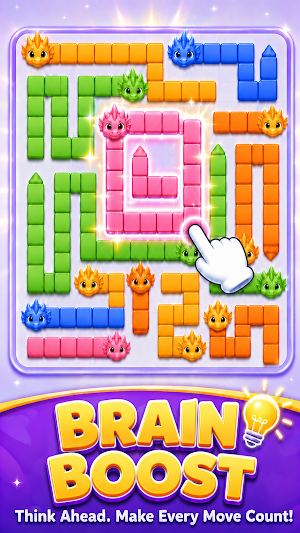 Snake Block Escape Screenshot 1