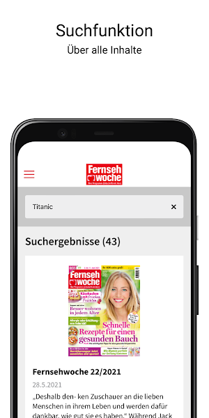 Fernsehwoche ePaper Screenshot 2