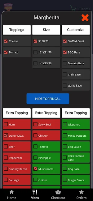 Peppinos Pizza Whitland Screenshot 1