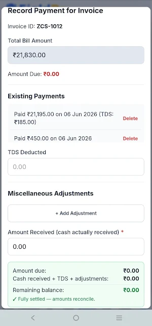 FieldPe: Attendance, Bill &Pay Screenshot 2