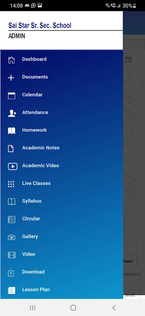 SAI STAR SCHOOL TEACHER APP Screenshot 2