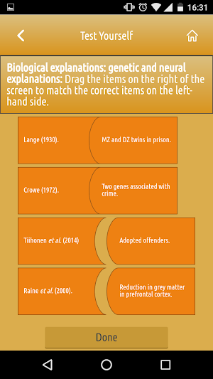 AQA Psychology Year 2 Screenshot 2