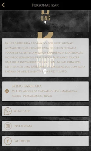 B KING BARBERSHOP Screenshot 1