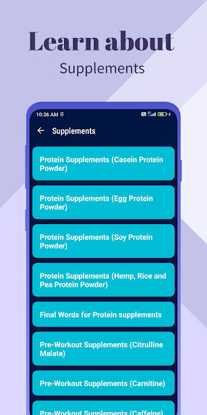 Gym Workout App: Fitness Fuel Screenshot 2