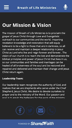 Breath of Life Ministries Screenshot 3