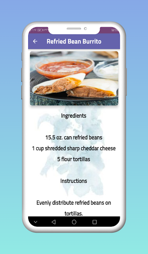 Camping Meals Screenshot 1