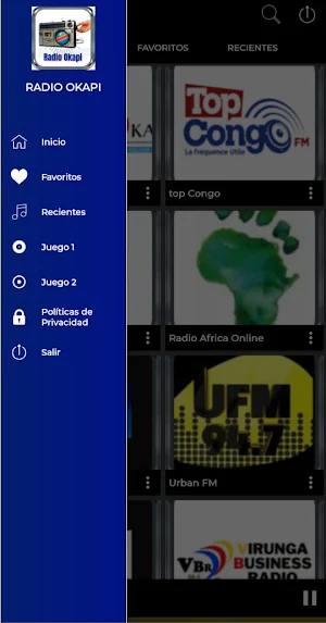 Radio Okapi RDC En Direct Fm Screenshot 3