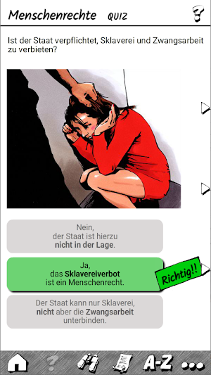 Menschenrechte Screenshot 1