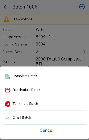 Process Prod Supervisor EBS Screenshot 3