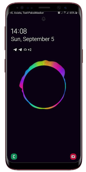 Audio Spectrum Live Wallpaper Screenshot 3
