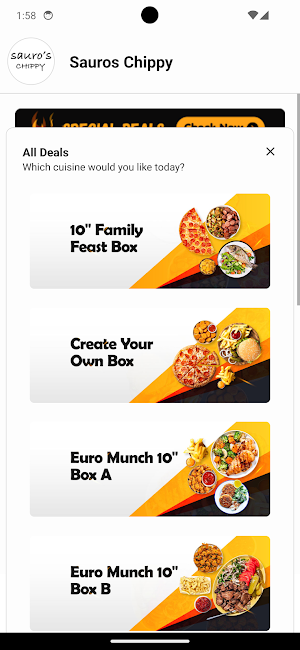 Sauros Chippy Dunfermline Screenshot 1