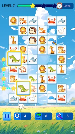 Kids Animal Onet: Connect Screenshot 2
